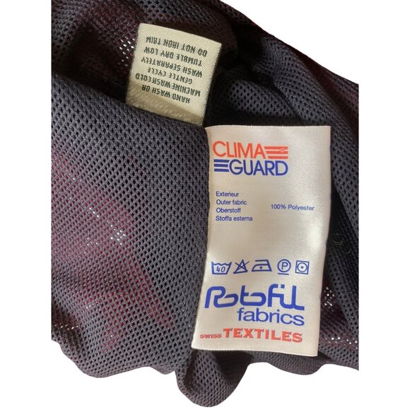 Cutter and Buck Colorblock Golf Mens Large Pullover Wind Rain Vintage 90s - Picture 10 of 11